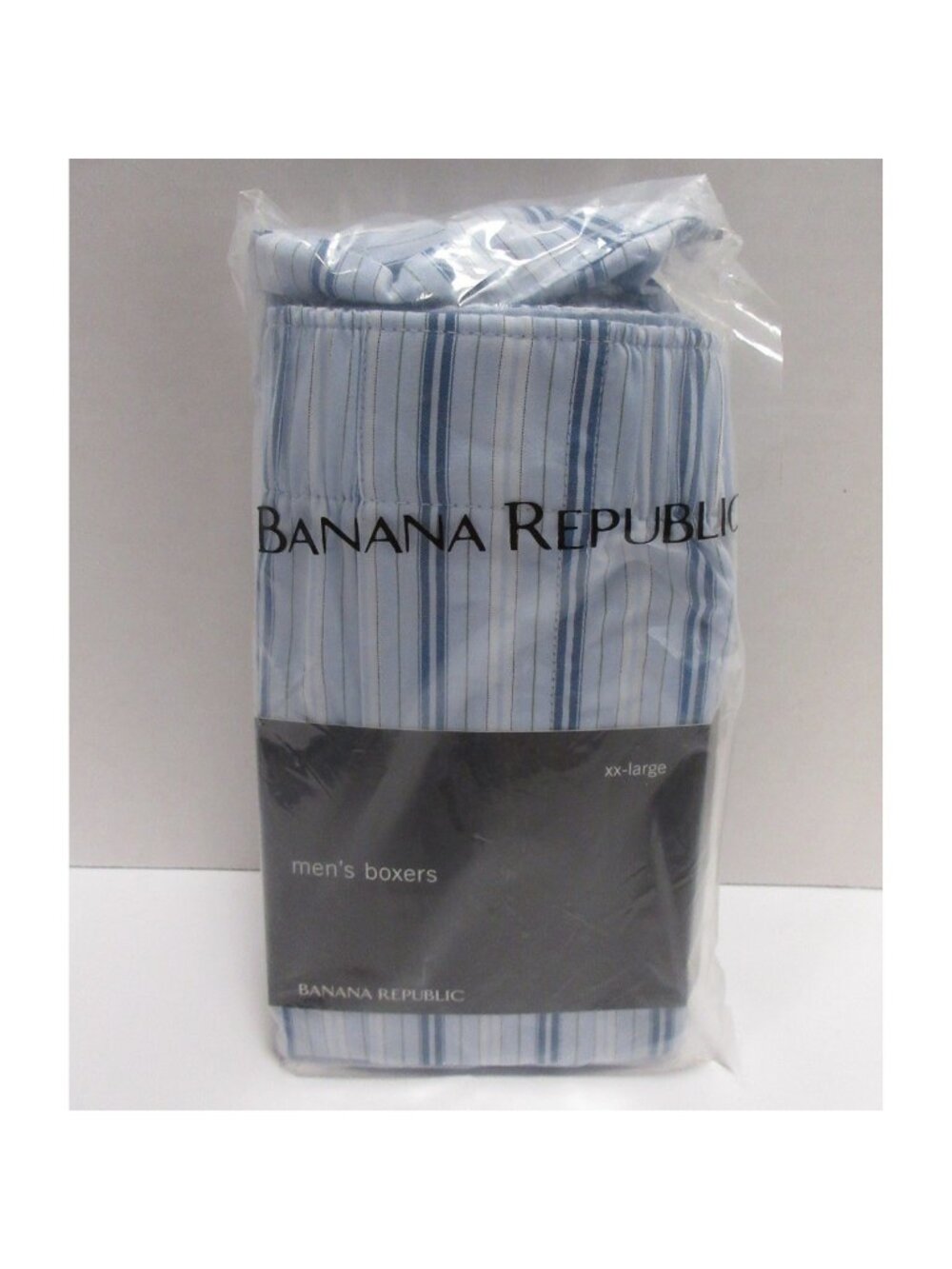 Banana Republic Underwear XXL Boxer Soho Striped Preppy Y2K Cotton NEW
